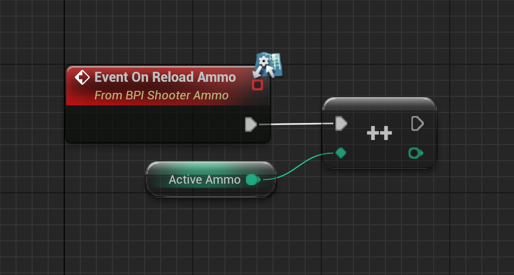 BP Shooter Shotgun Event Graph ending reload and routing pump-action state